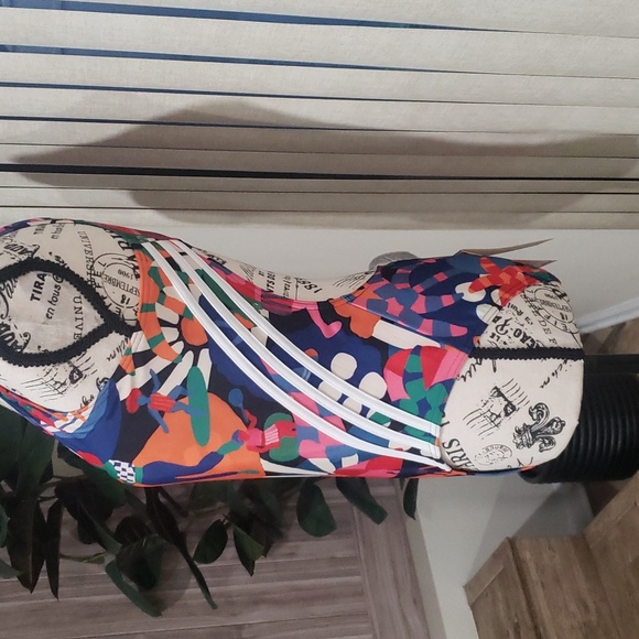 NWT Farm Rio Adidas One-Piece Swimsuit size 12 - Picture 3 of 6